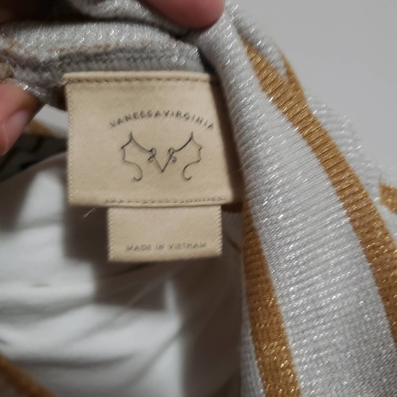 ANTHROPOLOGIE Vanessa Virginia striped sweater - Picture 7 of 9